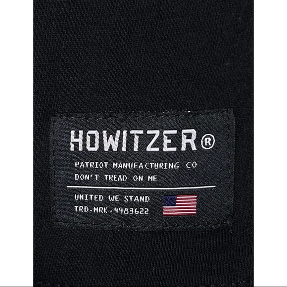 Howitzer Style Men's T-Shirt DEFEND FLAG Military Grunt MFG - Picture 10 of 10